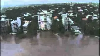 Floods engulf Brisbane's CBD