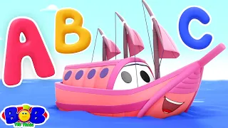 Alphabet Transport Song + More Nursery Rhymes & Cartoon Videos for Kids