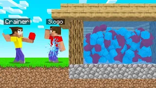 TROLLING SLOGO With WATER BALLOONS! (Minecraft)