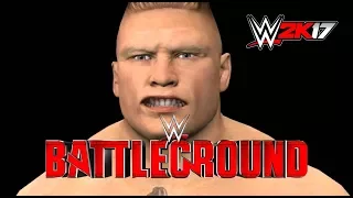 WWE 2K17 Battleground promo - The KING vs. Brock Lesnar ( Last Gen Xbox 360 )