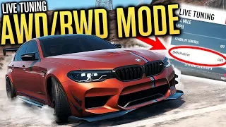 AWD & RWD MODE ON THE BMW M5?! | Need for Speed Payback