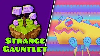 "Strange Gauntlet" All Levels 100% Complete [All Coins] – Geometry Dash 2.2