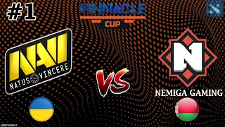 В КАКОЙ ФОРМЕ НАХОДИТСЯ НАВИ?! | Na`Vi vs Nemiga #1 (BO3) Pinnacle Cup 2