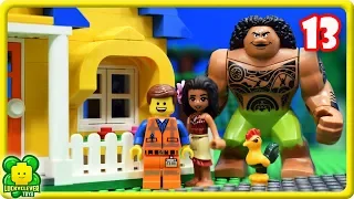 Lego Movie 2 Stop Motion Videos #13 | Lego Moving House With Moana