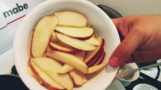 Chuletas de cerdo con salsa de manzana