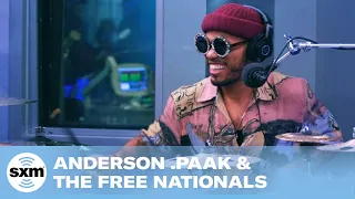 Anderson .Paak & The Free Nationals - Bubblin [LIVE @ SiriusXM]