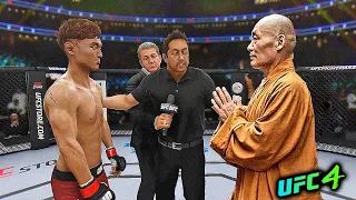 Doo-ho Choi vs. Kung Fu Monk (EA sports UFC 4)