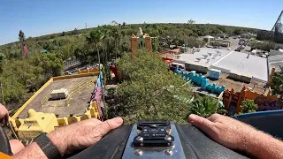Falcon’s Fury 1st Ride POV - Busch Gardens Tampa Bay