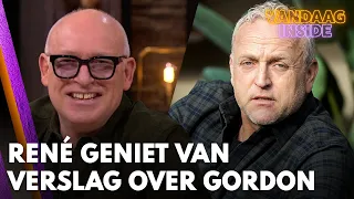 René geniet van verslaggeving over Gordon: 'Het gaat nergens over!' | VANDAAG INSIDE