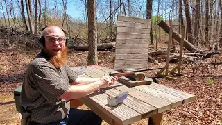 Tippmann Armory Rolling Block (357 mag) - on the range