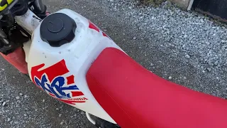 Видео запуска Honda XLR 125