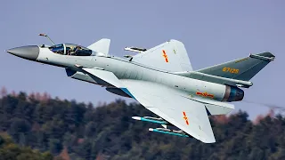 Big Power J-10B Fighter Jets In Service In China's Air Force