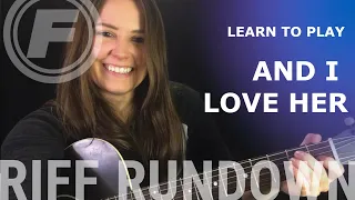 Learn to play "And I Love Her" Acoustic by The Beatles