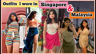 What I wore in SINGAPORE & MALAYSIA | Birthday Dress Online | Vacation Outfits from Urbanic & HnM