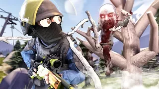 ТУПОЙ МАНЬЯК СЛУЧАЙНО ПОПАЛ В ТЕЛЕПОРТ НА ОГРОМНОЕ ДЕРЕВО! (CS:GO Смешные Моменты)