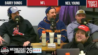 The Case For Barry Bonds - Barstool Rundown - January 26, 2022