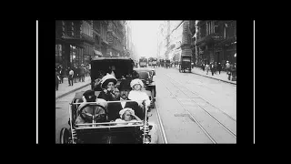 Фильм 1911 года замедлили, и теперь люди движутся с НОРМАЛЬНОЙ скоростью (и звук тоже добавили)