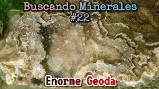 Buscando Minerales 22 - Extrayendo Enorme Geoda