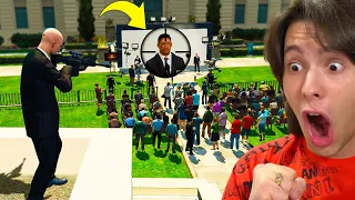 ELIMINEI UM INFORMANTE DO GOVERNO no GTA 5!! (Atirador de elite)