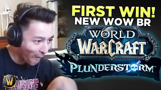 1ST SOLO WIN EVER IN NEW WOW BATTLE ROYALE - PLUNDERSTORM