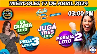 Sorteo 03 PM Loto Honduras, La Diaria, Pega 3, Premia 2, MIÉRCOLES 17 de abril 2024 |✅🥇🔥💰