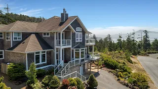 Spectacular Ocean Views, Luxury Oregon Coast Home ~ Video of 295 Fall Creek ~ Beach homes for sale