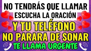 RECIBIRÁS LA LLAMADA URGENTE DE TU SER ESPECIAL PARA DECIRTE QUE NO PUEDE VIVIR SIN TI