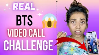 BTS Video Call Challenge 😱 #challenge #bts #btsarmy #missgarg #funny #funnychallenge #youtube