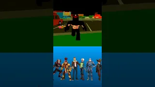 Guest 666 vs All Roblox Characters