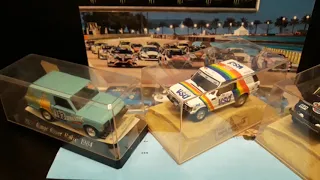 1:43 collection car RANGE ROVER  PARIS DAKAR  RALLY 1980 1984