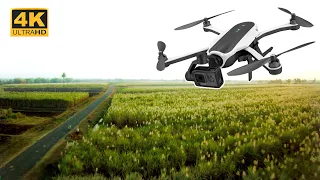 Flying over field with GoPro Karma Drone & Hero 7 Black in 4k