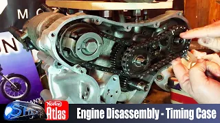 Norton Atlas Project - Shep - Part 30 - Engine Disassembly - Part 11 Timing Case