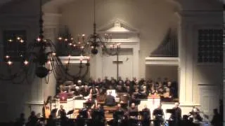 Justin Maxey conducts Théodore Dubois' Seven Last Words of Christ "Seventh Word"