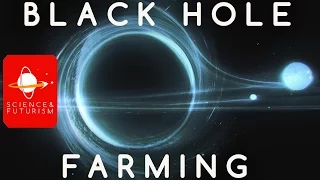 Civilizations at the End of Time: Black Hole Farming