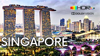 Singapore in 8K ULTRA HD HDR 60 FPS Video by Drone