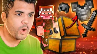 UM BAÚ LOTADO DE NETHERITE! - MINECRAFT S02 #09