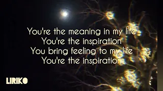 YOUR THE INSPIRATION LYRICS Caleb & Kelsey Cover