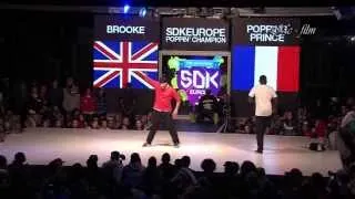 SDK  2013 Final Poppin   Brooke Uk)   Popping Prince (Fra)