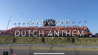 AMAZING DUTCH ANTHEM FOR THE VICTORY OF MAX VERSTAPPEN ON DUTCH GP