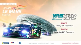 Qualifying - Yas Marina Circuit- 2022 Asian Le Mans Series - LIVE