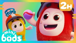 Fuse is on the T-Ball Team! ⚾🧢 | Minibods | Preschool Cartoons for Toddlers