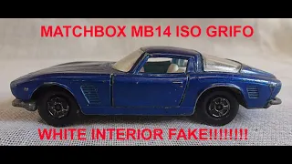 MATCHBOX SUPERFAST MB14 GRIFO FAKE! PLEASE WATCH AND SHARE!