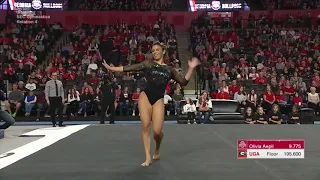 Sabrina Vega Floor Exercise 2019 vs Ohio State 9 875