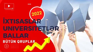 İxtisas Seçimi - Universitetlər, İxtisaslar, Ballar 2022