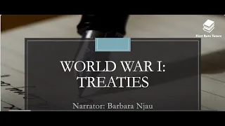 TREATY OF VERSAILLES & OTHER WORLD WAR  1 TREATIES EXPLAINED! | *HISTORY REVISION*