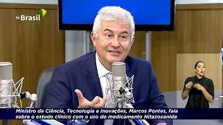 Ministro Marcos Pontes participa da Voz do Brasil