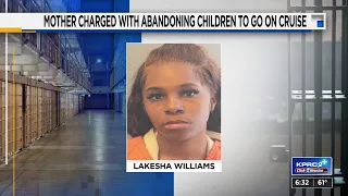 Houston mother charged with abandoning her children to go on cruise