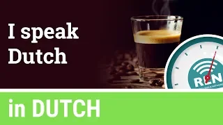 How to say that you speak Dutch - One Minute Dutch Lesson 3