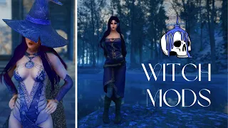 Skyrim Witch + Necromancer Mods ⋆˖⁺‧₊☽◯☾₊‧⁺˖⋆