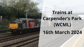 Trains at Carpender’s Park (WCML) | 16/3/24